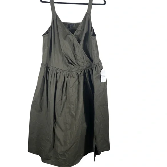 Universal Standard Olive Green Women's Dress Us sz Large= 22/24 - Picture 2 of 7